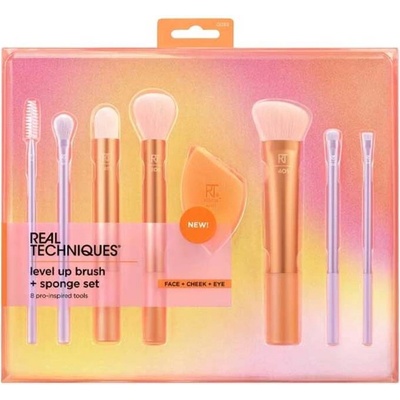 Real Techniques Brushes Level Up Brush + Sponge Set