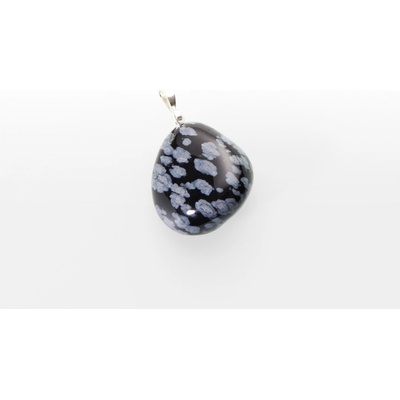 Svět Kamenů Obsidián vločkový přívěsek 00150866