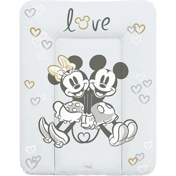 Ceba Baby Podložka měkká na komodu Disney Minnie & Mickey Grey 50 x 70