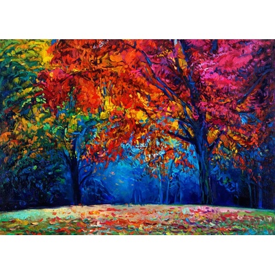 Grafika - Puzzle Autumn forest IV - 500 piese