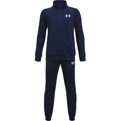 Under Armour Knit Track Suit chlapecká sportovní souprava tmavě modrá