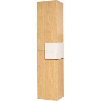 Image 1 of AMBER МЕБЕЛ ЗА БАНЯ amber ТИП КОЛОНА С ПЛАВНО ЗАТВАРЯНЕ mf1148 ДЪБ 37х32х160--- (mf1148)