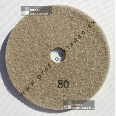 DEDRA Leštiaci diamantový kotúč 125mm, 80, Dedra
