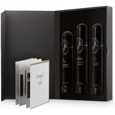 Davidoff ROBUSTO TUBOS SELECTION BLACK 3 ks