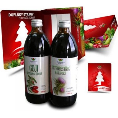 Ekomedica Duopack Goji a Ostropestřec 2 x 0,5 l