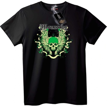 NOONEBRAND Тениска Монархически Череп - 5XL, White