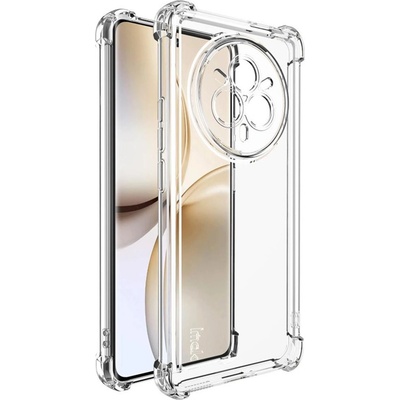 realme 14 Pro 5G IMAK Удароустойчив Straight Frame Four Corner/Clear TPU Силиконов Калъф и Протектор