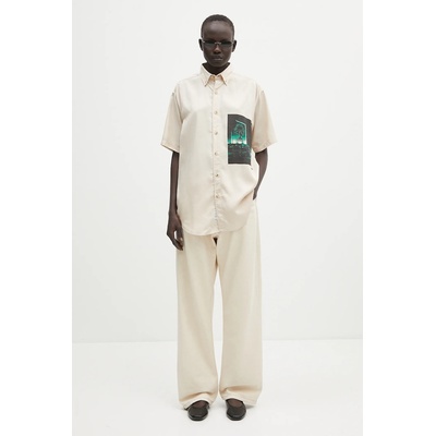 Aries Риза Aries Motel Graphic Work Shirt (AR4011503)