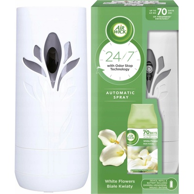 Air Wick Freshmatic Osvěžovač vzduchu Bílé Květy sada 250 ml