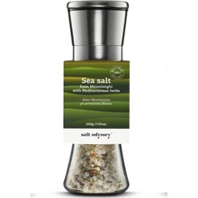 Salt Odyssey Keramický mlýnek s mořskou solí "Středomořské bylinky" 200 g