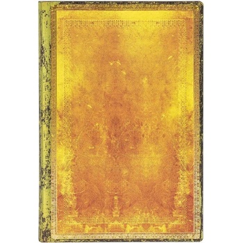 Paperblanks Тефтер Ochre, Mini, широки редове, мека корица, (1570180376)