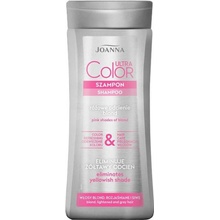 Joanna Ultra Color Pink šampón pre sivé vlasy 200 ml