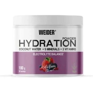 Weider Hydration Powder | Electrolytes with Coconut Water [180 грама] Горски плодове