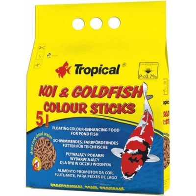 Tropical Pond Koi&goldfish Colour sticks 5 l, 400 g