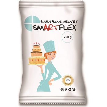 Smartflex Velvet Vanilka (Baby blue) Svetlo modrá v sáčku (0,25 kg)s min.trv.do 27.8.25