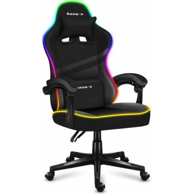 Huzaro Force 4.4 Black RGB Mesh