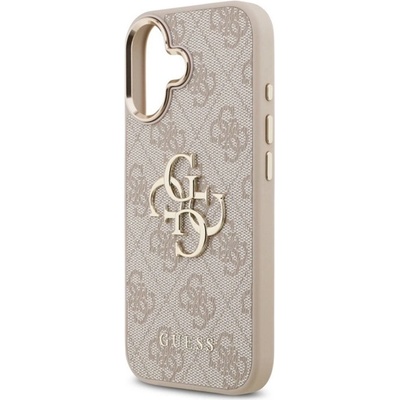CG Mobile iPhone 17 GUESS 4G BIG CLASSIC LOGO Силиконов удароустойчив заден капак с кожен ефект за iPhone 17 в BIG CLASSIC LOGO SILICON GUHCP17S4GMGCPI (GUHCP17S4GMGCPI)
