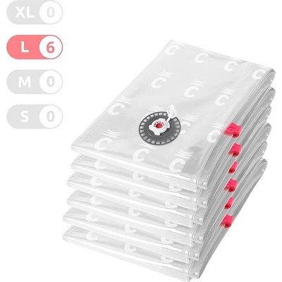 Compactor Bag Aspispace L 120 litrů, 80 x 100 cm 6 ks