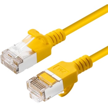 Image 1 of MicroConnect V-FTP6A0015Y-SLIM мрежов кабел Жълт 0, 15 м Cat6a U/FTP (STP) (V-FTP6A0015Y-SLIM)