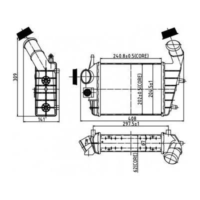 Chladič turba HART 604 101 (604101)