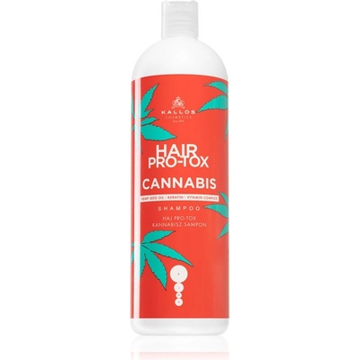 Kallos Hair Pro-Tox Cannabis регенериращ шампоан с конопено масло 1000ml