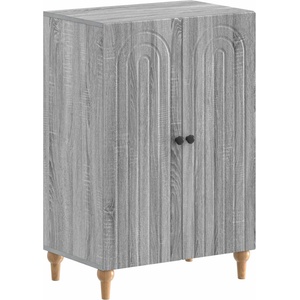 vidaXL Шкаф за обувки ALKMAAR 59, 5 x 39, 5 x 90 см Инженерна дървесина (896211)