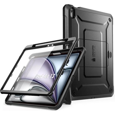 SUPCASE Противоударен Калъф за iPad Air 13 2024-2025, Supcase Unicorn Beetle Pro Case, Черен (843439142985)