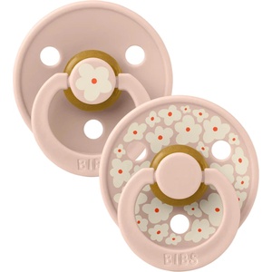 BIBS Залъгалки Bibs - Studio Colour Jasmine, Blush Mix, 6-18 м, 2 броя (12017103) - baby