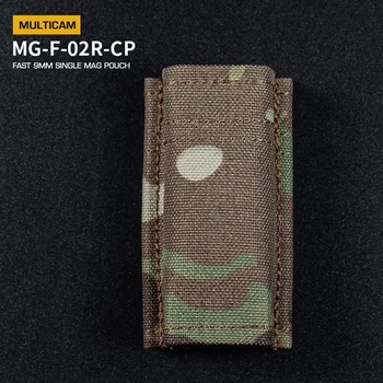 Wosport Fast type Double Molle na 9mm pistolové zásobníky MC