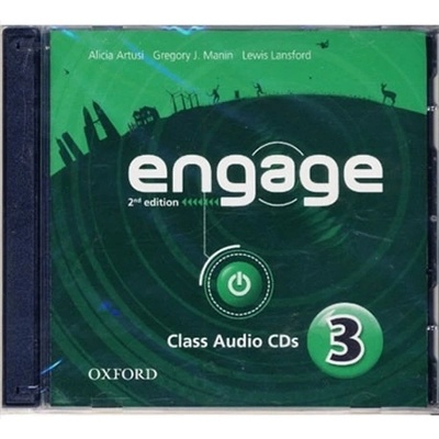 Engage 2nd Edition 3 Class CDs 2 Manin, G. J. Artusi, A. Halliwell, H. Thacker C. Quinn, R. Lansfold, L.