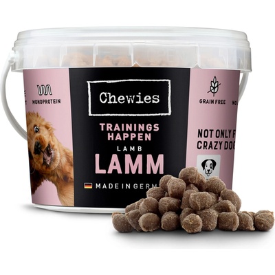 Chewies Trainings Happen Monoprotein Snack jahňacie mäso 300 g