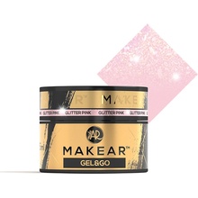 Makear Gel Go pink glitter GG22 15ml