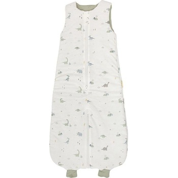 Bimbidreams Бебешки спален чувал с крачета Bimbidreams - Trex, 90 cm, Tog 1, 4-24 м, White/Green (8499000798932)