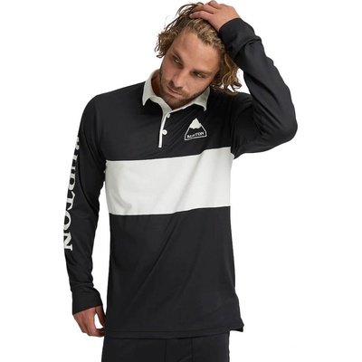 Burton Midweight Rugby 24 true black stout white