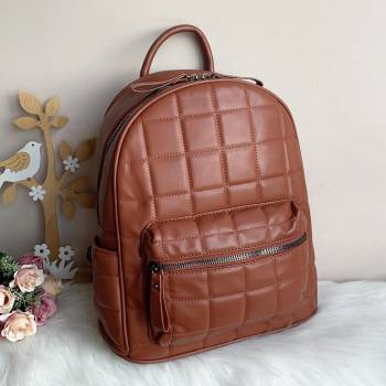 Image 1 of Дамска Кафява Раница - Модел 1010