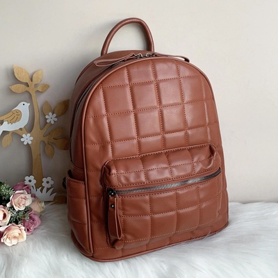 Дамска Кафява Раница - Модел 1010