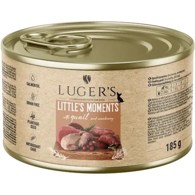 Luger’s Superfood Luger`s Dog за дребни породи кучета с пъдпъдък 185gr