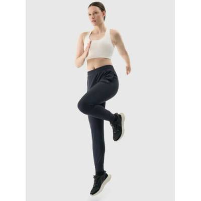 4F Dámske rýchloschnúce tréningové nohavice 4FRSS25TFTRF0789 deep black