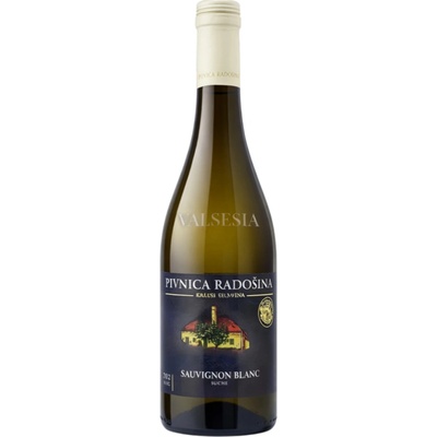 Pivnica Radošina Sauvignon Blanc 2022 suché 12,5% 0,75 l (čistá fľaša)