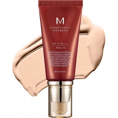 Missha BB krém M Perfect Cover BB Cream 23 Natural Beige 50 ml