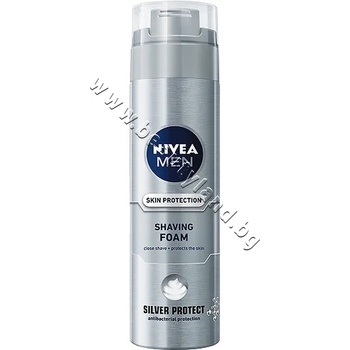 Nivea Пяна Nivea Men Silver Protect Shaving Foam, p/n NI-81371 - Пяна за бръснене със сребърни йони (NI-81371)