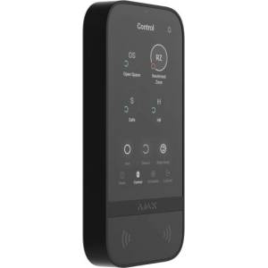 Ajax Systems 58454.148. BL1 KeyPad TouchScreen Jeweller - безжична клавиатура с тъчскрийн - черен (58454.148.BL1)
