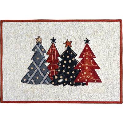 SCANquilt Prestieranie motiv stromčeky s hviezdou 32x48cm