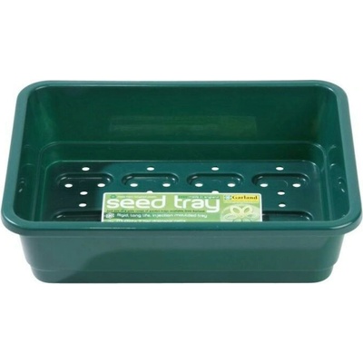 Garland Small Seed Tray Green 23x17x6 cm, zelený zásobník s drenážou