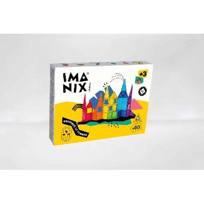 IMANIX Magnetická stavebnica classic - 60 ks