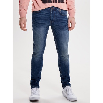 Only & sons Сини тесни дънки с бродиран ефект ONLY & SONS Loom ONLY & SONS | Sin | МЪЖЕ | 28/34