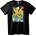NOONEBRAND Тениска Златни Доспехи Saint Seiya - S, Black