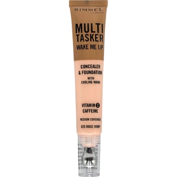 Rimmel Multi-Tasker Wake Me Up Concealer & Foundation 20 ml коректор 025 Rose Ivory