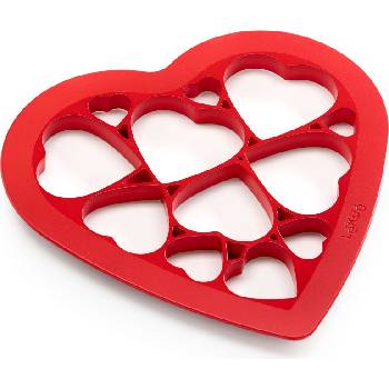 Lékué Форма за изрязване на бисквитки Puzzle Hearts (0200160R01M017)