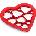 Lékué Форма за изрязване на бисквитки Puzzle Hearts (0200160R01M017)